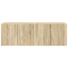TV-seinäkaappi 2 pcs Sonoman tammi 59,5 x 31 x 40 cm