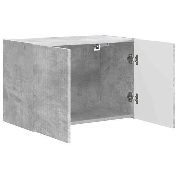 TV-seinäkaappi Betoni Harmaa 59,5 x 31 x 40 cm Tekninen puu