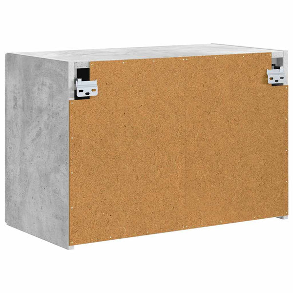 TV-seinäkaappi Betoni Harmaa 59,5 x 31 x 40 cm Tekninen puu