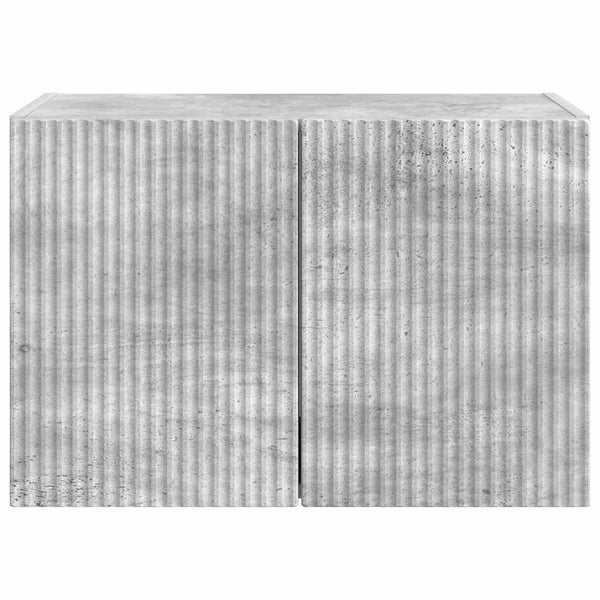 TV-seinäkaappi Betoni Harmaa 59,5 x 31 x 40 cm Tekninen puu
