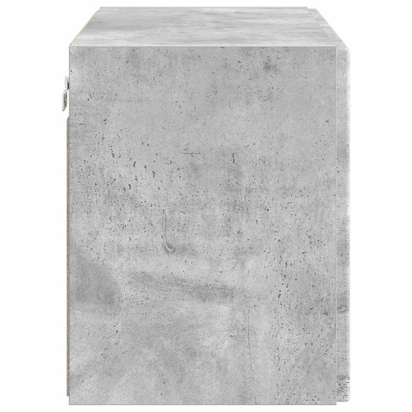 TV-seinäkaappi Betoni Harmaa 59,5 x 31 x 40 cm Tekninen puu