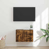 TV-seinäkaappi Savupähkinä 59,5 x 31 x 40 cm Tekninen puu