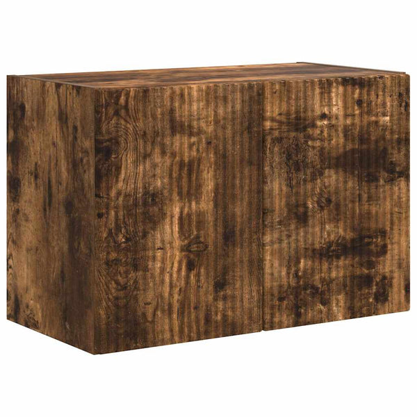 TV-seinäkaappi Savupähkinä 59,5 x 31 x 40 cm Tekninen puu