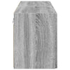 TV-seinäkaappi 2 pcs Harmaa Sonoma 59,5 x 31 x 40 cm