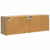 TV-seinäkaappi 2 pcs Artisan tammi 59,5 x 31 x 40 cm