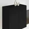 TV-seinäkaappi Musta 59,5 x 31 x 60 cm Tekninen puu