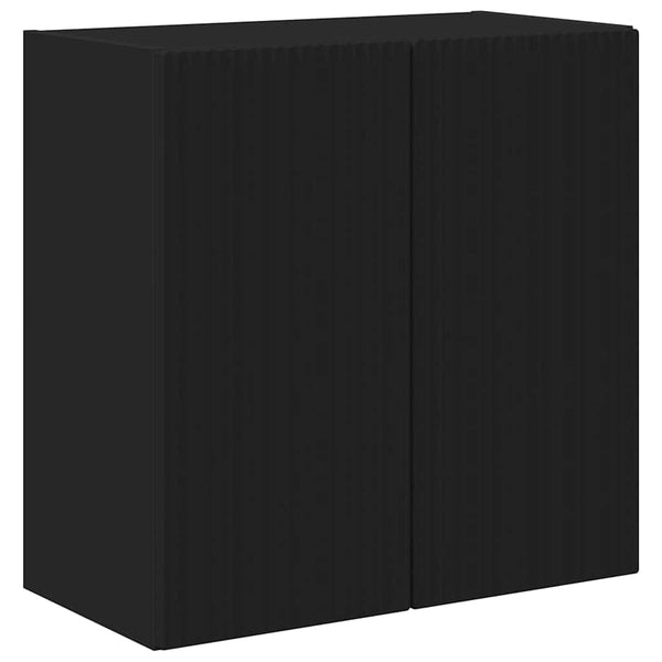 TV-seinäkaappi Musta 59,5 x 31 x 60 cm Tekninen puu