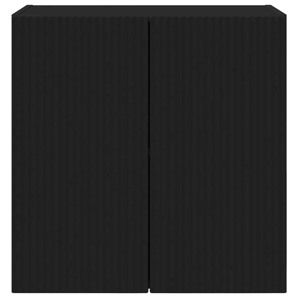 TV-seinäkaappi Musta 59,5 x 31 x 60 cm Tekninen puu
