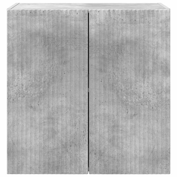 TV-seinäkaappi 59,5 x 31 x 60 cm Betoni Harmaa Tekninen puu