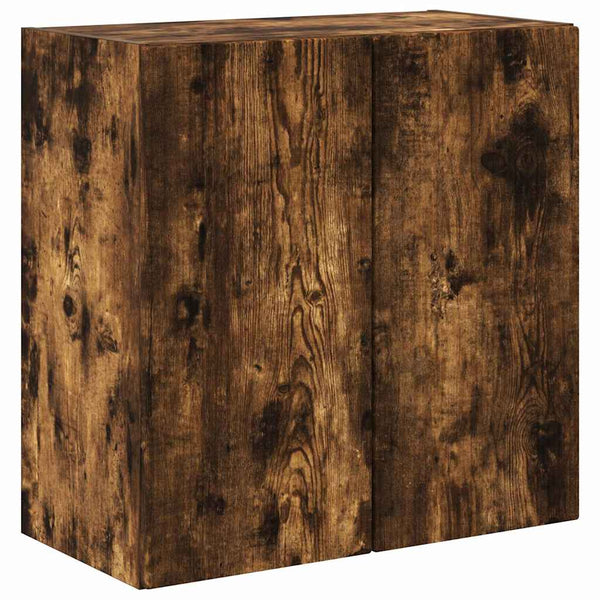 TV-seinäkaappi Savupähkinä 59,5 x 31 x 60 cm Tekninen puu