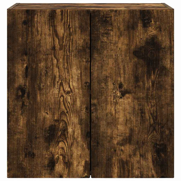 TV-seinäkaappi Savupähkinä 59,5 x 31 x 60 cm Tekninen puu