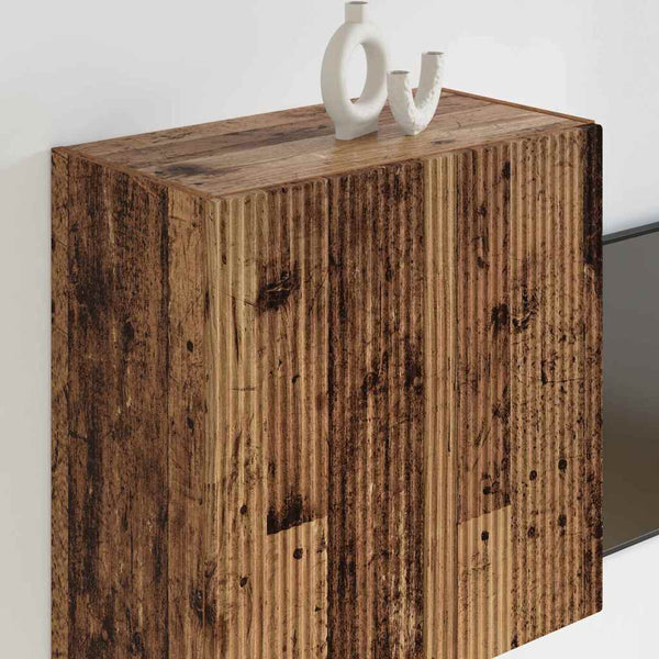 TV-seinäkaappi Vanha Puu 59,5 x 31 x 60 cm Tekninen puu