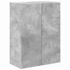 TV-seinäkaappi Betoni Harmaa 59,5 x 31 x 80 cm Tekninen puu
