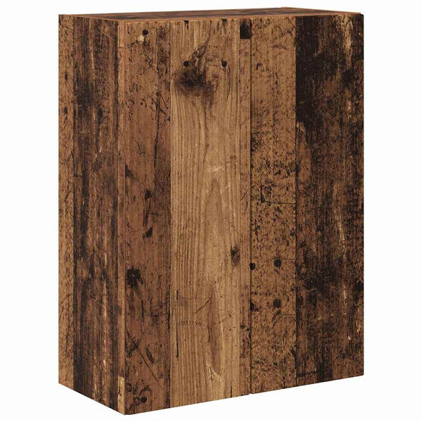 TV-seinäkaappi Vanha Puu 59,5 x 31 x 80 cm Tekninen puu