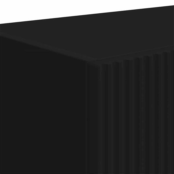 TV-seinäkaappi Musta 59,5 x 31 x 100 cm Tekninen puu