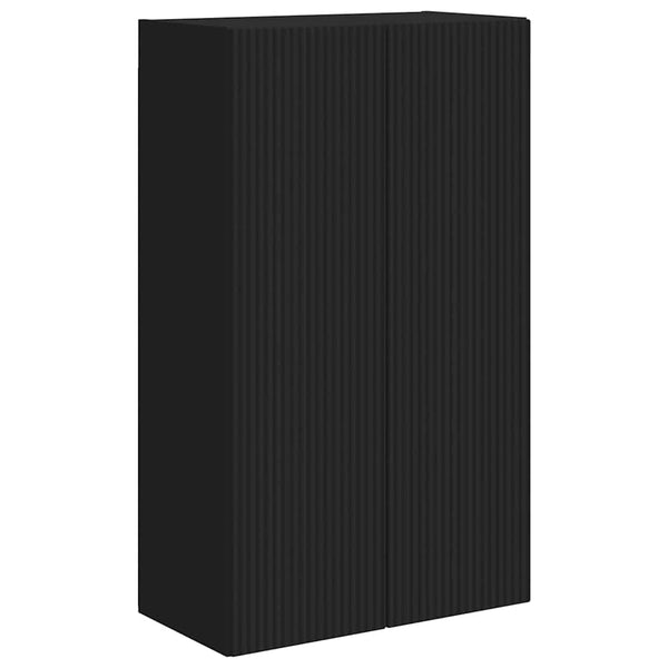 TV-seinäkaappi Musta 59,5 x 31 x 100 cm Tekninen puu