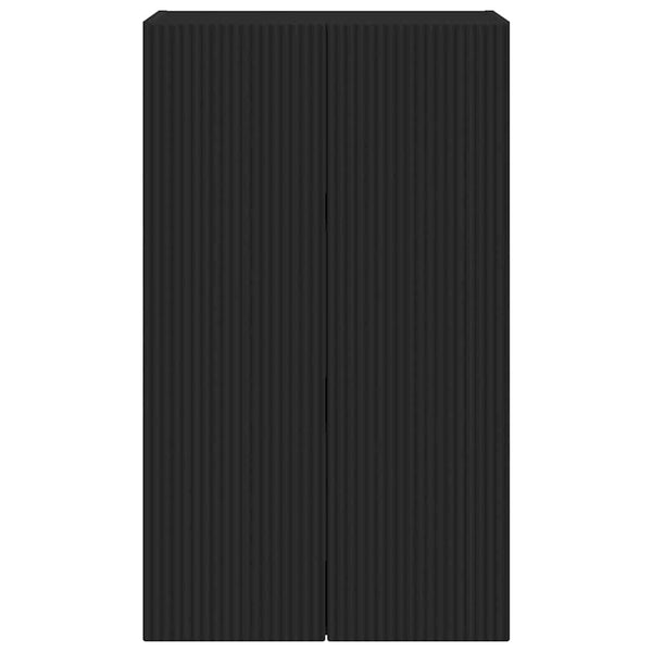 TV-seinäkaappi Musta 59,5 x 31 x 100 cm Tekninen puu