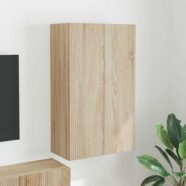 TV-seinäkaappi Sonoman tammi 59,5 x 31 x 100 cm Tekninen puu