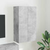 TV-seinäkaappi Betoni Harmaa 59,5 x 31 x 100 cm Tekninen puu