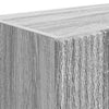 TV-seinäkaappi Harmaa Sonoma 59,5 x 31 x 100 cm Tekninen puu