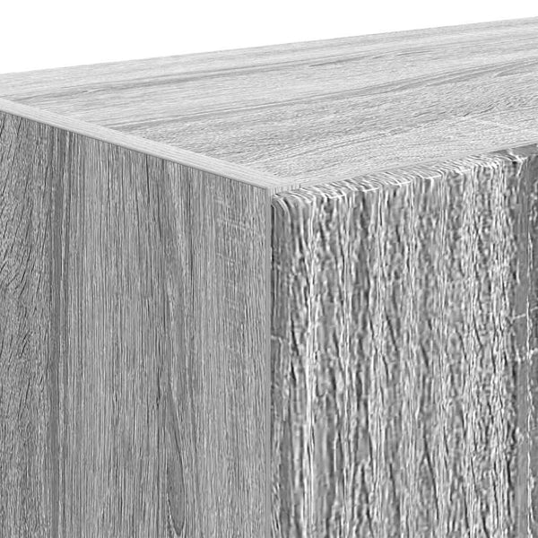 TV-seinäkaappi Harmaa Sonoma 59,5 x 31 x 100 cm Tekninen puu