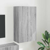 TV-seinäkaappi Harmaa Sonoma 59,5 x 31 x 100 cm Tekninen puu