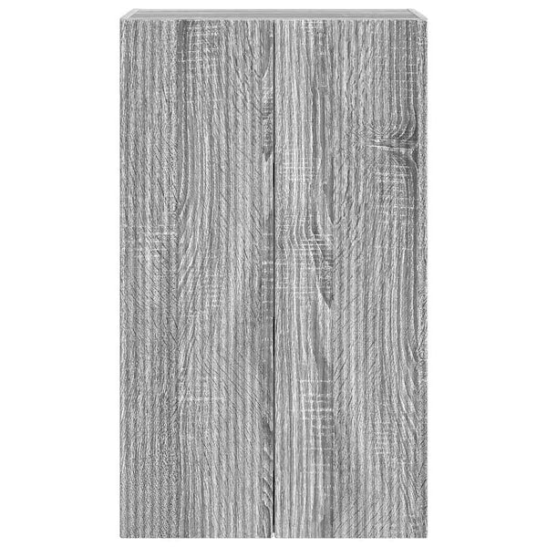 TV-seinäkaappi Harmaa Sonoma 59,5 x 31 x 100 cm Tekninen puu