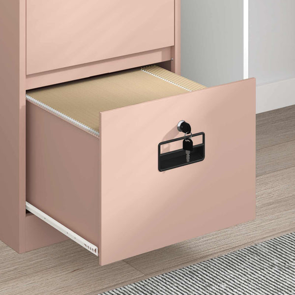 Asiakirjakaappi Pinkki 45,5 x 42 x 74,5 cm Kylmävalssattu teräs