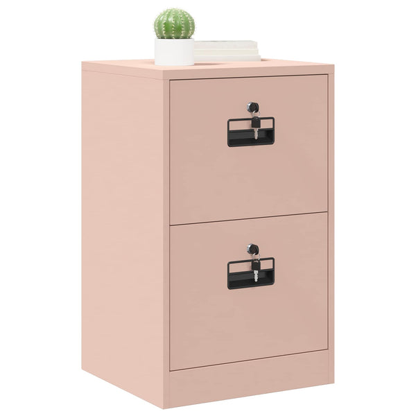 Asiakirjakaappi Pinkki 45,5 x 42 x 74,5 cm Kylmävalssattu teräs