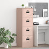 Asiakirjakaappi Pinkki 44 x 50 x 106.5 cm Kylmävalssattu teräs