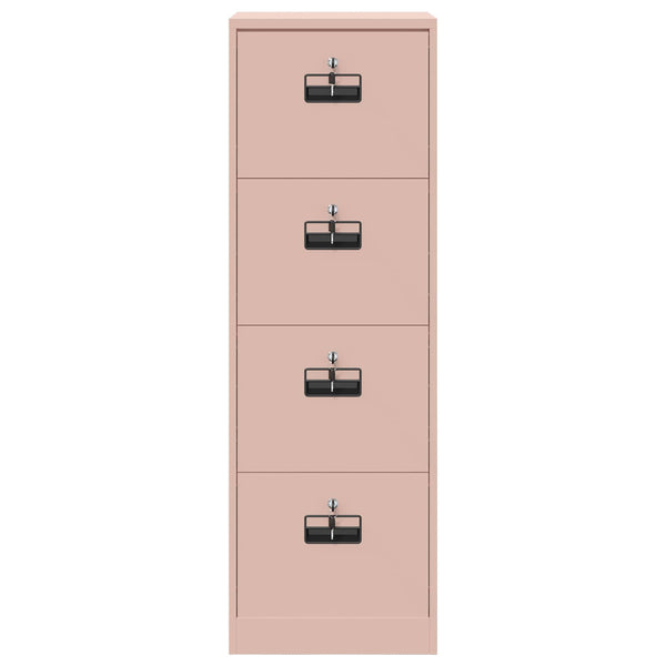 Asiakirjakaappi Pinkki 44 x 50 x 106.5 cm Kylmävalssattu teräs