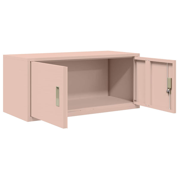 Säilytyskaappi Pinkki 90 x 40 x 40 cm Teräs