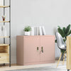 Säilytyskaappi Pinkki 90 x 40 x 70 cm Teräs