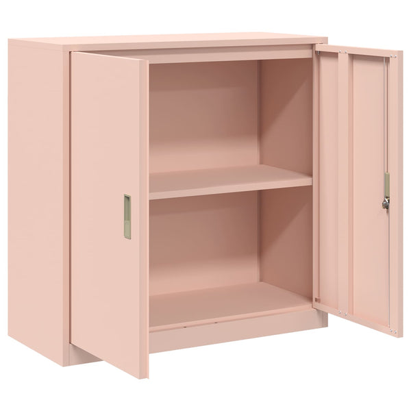 Säilytyskaappi Pinkki 90 x 40 x 90 cm Teräs