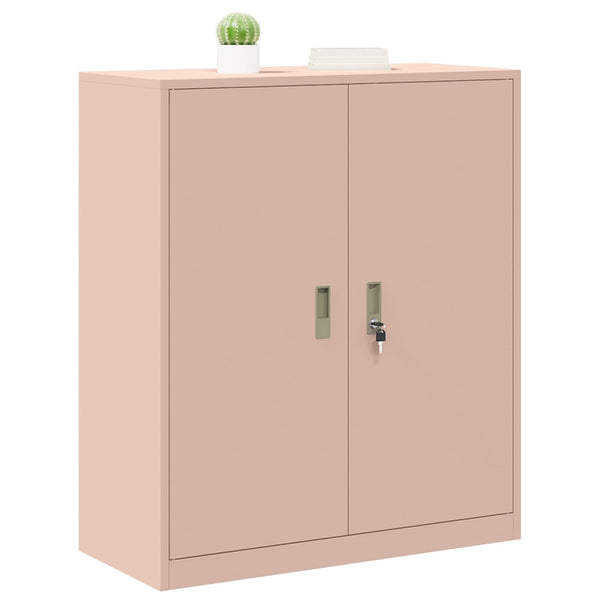 Säilytyskaappi Pinkki 90 x 40 x 105 cm Teräs