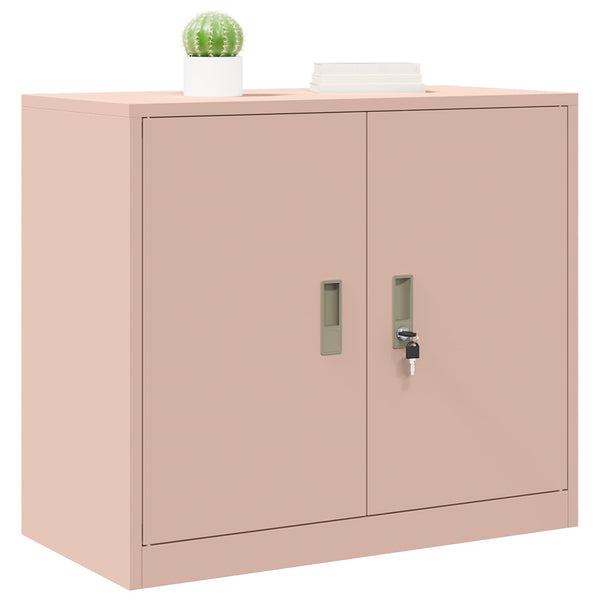 Säilytyskaappi Pinkki 80 x 40 x 70 cm Teräs