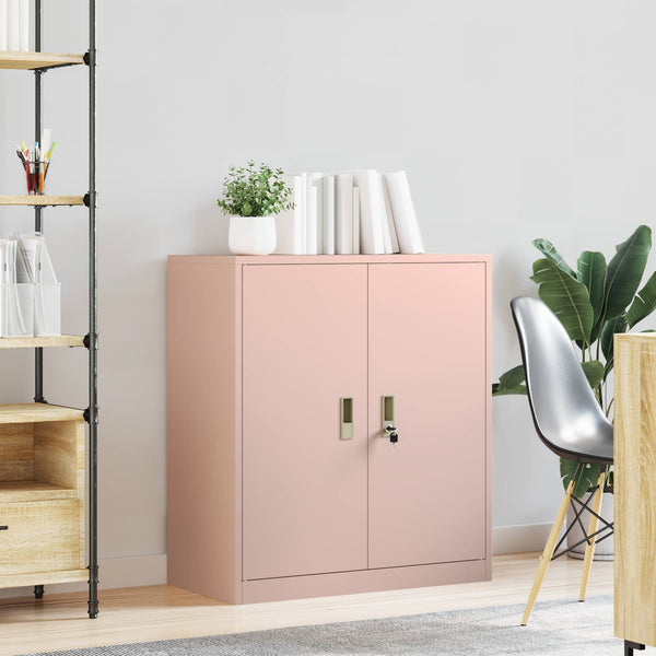 Säilytyskaappi Pinkki 80 x 40 x 90 cm Teräs