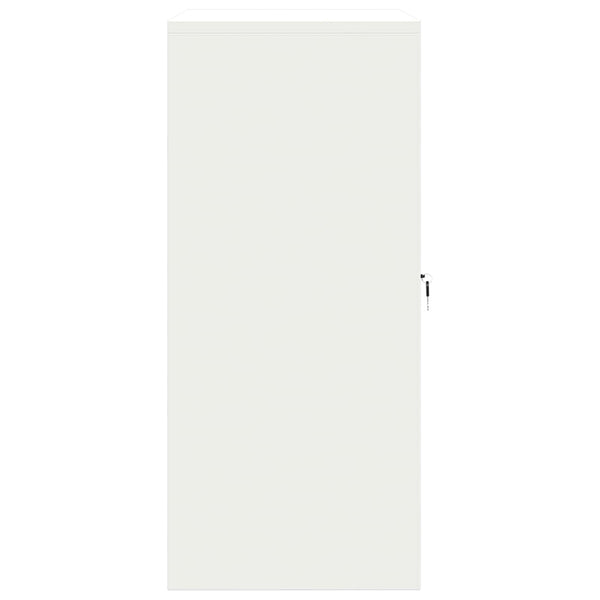 Säilytyskaappi Valkoinen 80 x 40 x 90 cm Teräs