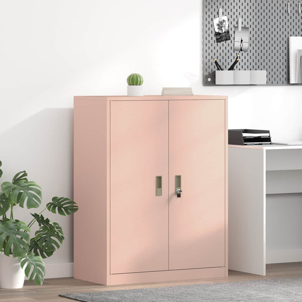 Säilytyskaappi Pinkki 80 x 40 x 105 cm Teräs