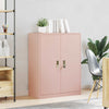 Säilytyskaappi Pinkki 80 x 40 x 105 cm Teräs