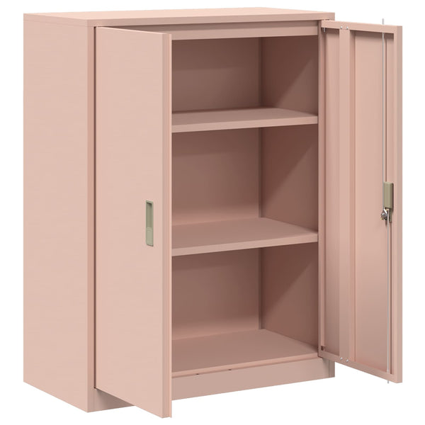 Säilytyskaappi Pinkki 80 x 40 x 105 cm Teräs