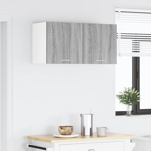 Henkarikaappi Harmaa Sonoma 80 x 31 x 40 cm Tekninen puu