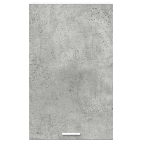 Henkarikaappi Betoni harmaa ja valkoinen 50 x 31 x 80 cm