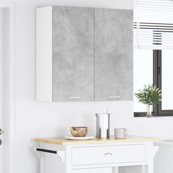 Henkarikaappi Betoni Harmaa 80 x 31 x 80 cm Tekninen puu