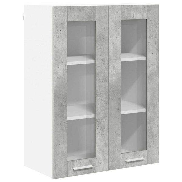 Henkarikaappi Betoni Harmaa 60 x 31 x 80 cm Tekninen puu