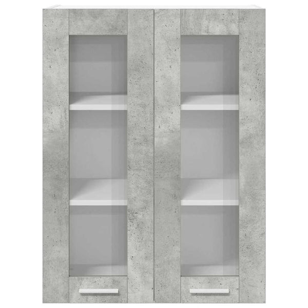 Henkarikaappi Betoni Harmaa 60 x 31 x 80 cm Tekninen puu