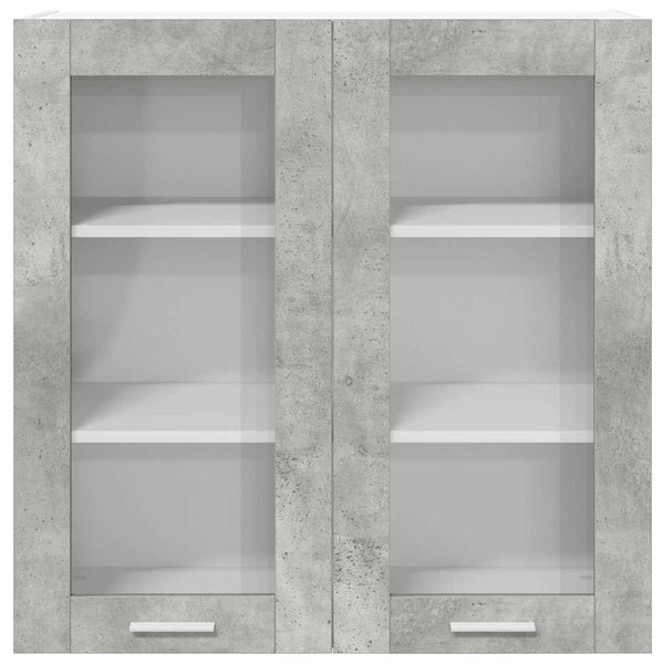 Henkarikaappi Betoni Harmaa 80 x 31 x 80 cm Tekninen puu
