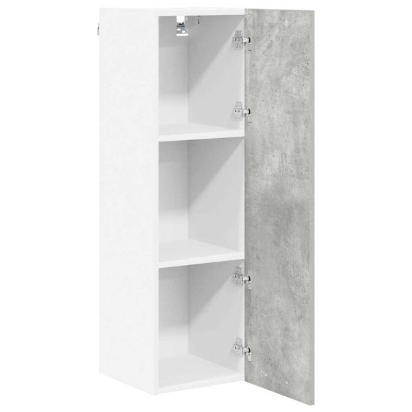Henkarikaappi Betoni Harmaa 30 x 31 x 100 cm Tekninen puu