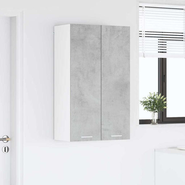 Henkarikaappi Betoni Harmaa 60 x 31 x 100 cm Tekninen puu