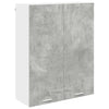 Henkarikaappi Betoni Harmaa 80 x 31 x 100 cm Tekninen puu